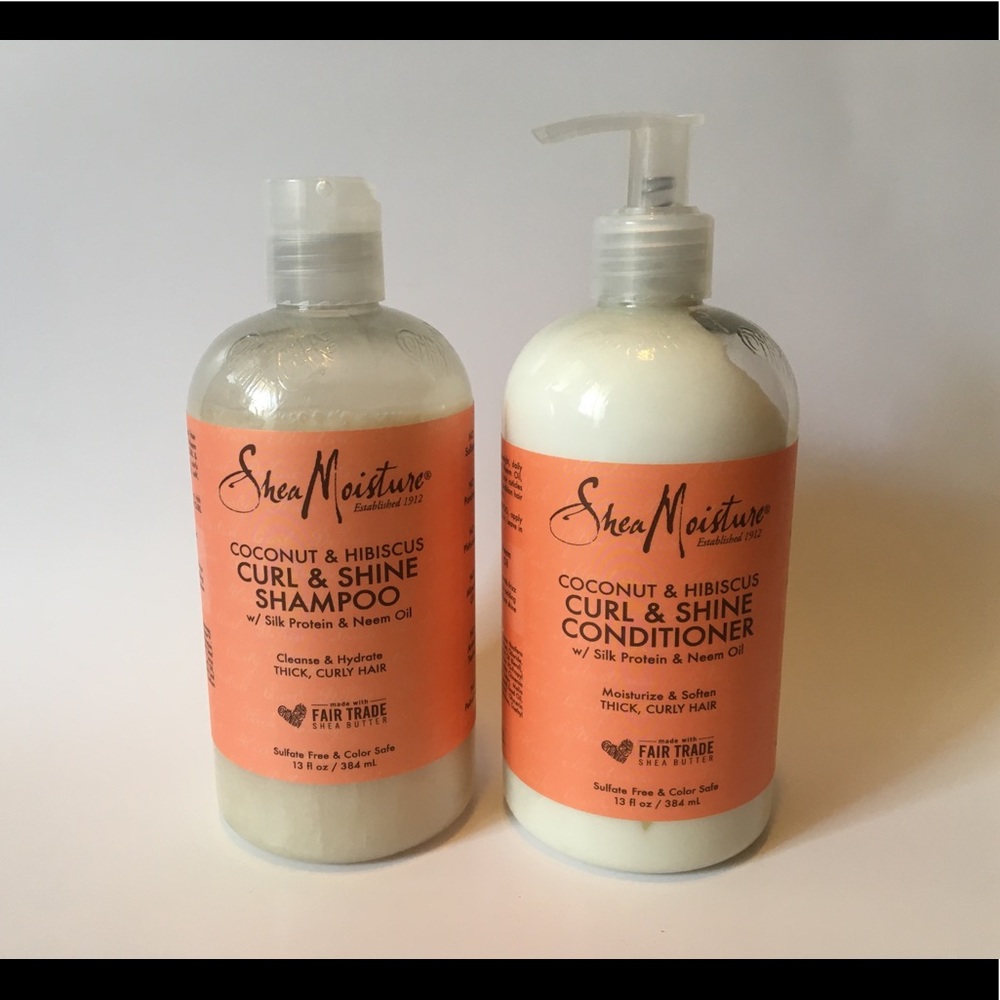 Shea moisture shampoo and conditioner set